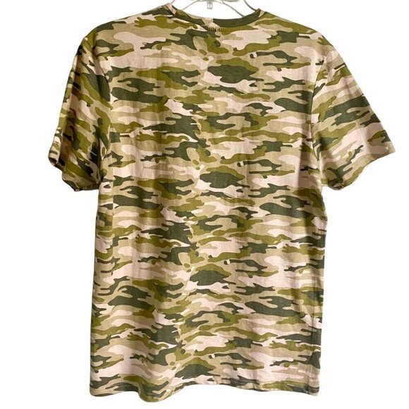 International Report Essentials Camo Short Sleeve Shirt Men's Medium NEW - Picture 6 of 8